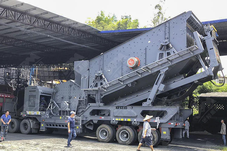 Planta Trituradora Móvil de Caliza 180-250 t/h