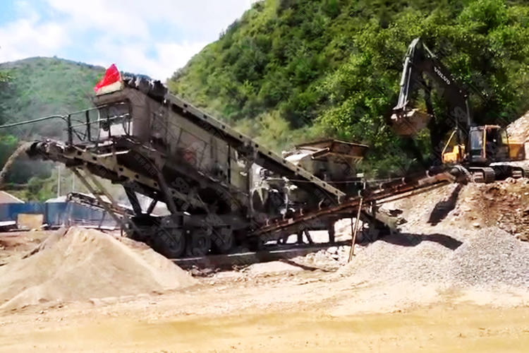 Planta Trituradora Portátil de Granito 80-100 t/h