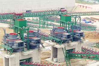 Planta Trituradora de Arena 400-600 T/H